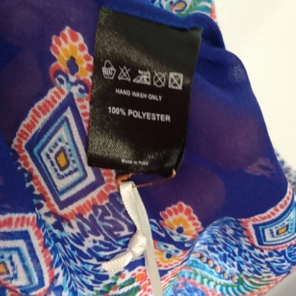 BOHO PATTERN SARONG New W/ Tag Resort Vaca Wear - Picture 7 of 9